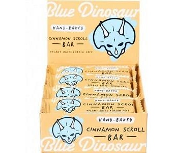Blue Dinosaur Cinnamon Scroll Bars 12x45g