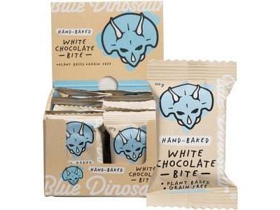 Blue Dinosaur Hand-Baked Bite White Chocolate 18x30g