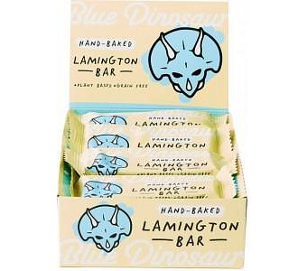 Blue Dinosaur Lamington Bars G/F 12x45g