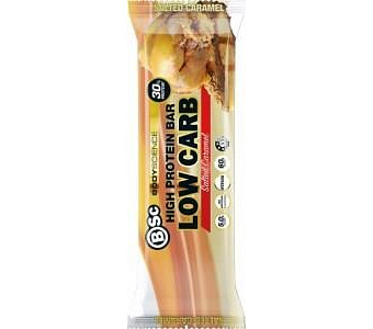 BSc High Protein Low Carb Bar Salted Caramel 12x60g