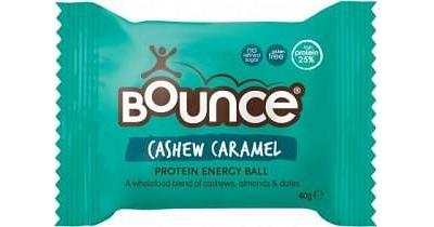 Bounce Cashew Caramel Protein Balls G/F 12x40g
