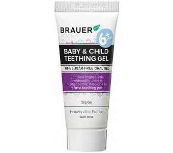 BRAUER Baby & Child Teething Gel (0-6 moths+) 20g Gel