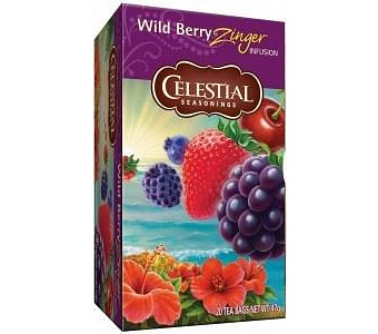 Celestial Seasonings Wildberry Zinger Tea 20Teabags