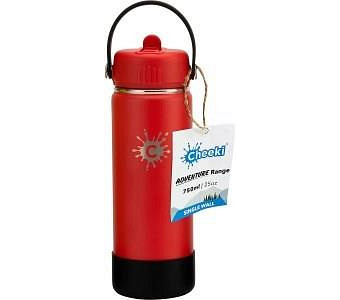 Cheeki Stainless Steel Bottle Adventure Ruby 750ml