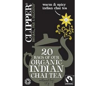 Clipper Organic Indian Chai Tea 20 Teabags