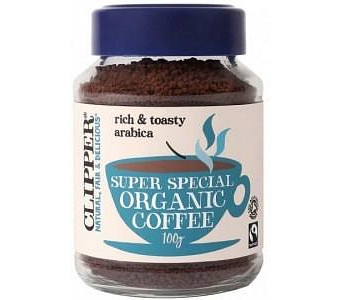 Clipper Organic Medium Roast Arabica Coffee 100gm