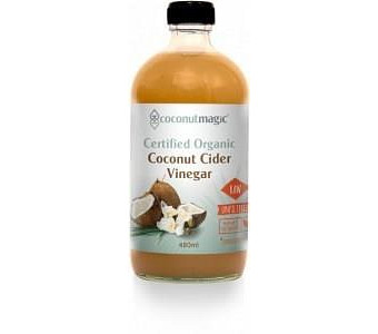 Coconut Magic Organic Coconut Cider Vinegar with The Mother G/F 480ml