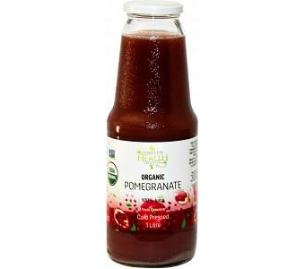 Complete Health Products Organic Pomegranate 100% Juice 1L