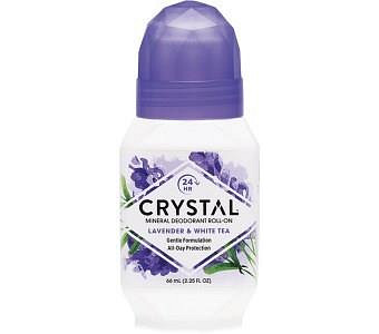 Crystal Roll-On Deodorant Lavender & White Tea 66ml