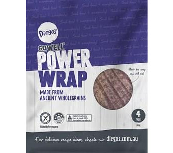 Diego's GoWell Power Wrap (4Pack) 240g