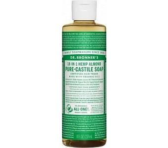 Dr Bronner's Pure Castile Liquid Soap Almond 237ml