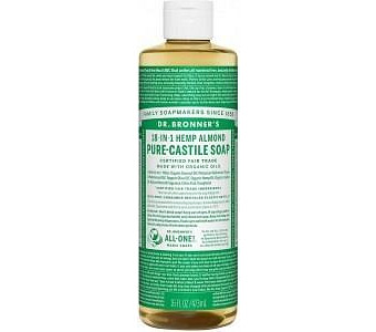 Dr Bronner's Pure Castile Liquid Soap Almond 473ml