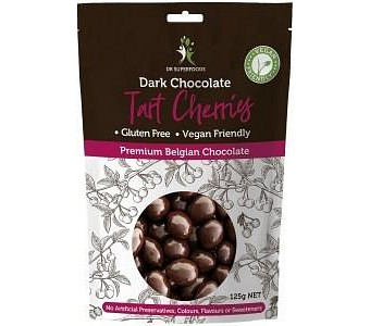 Dr Superfoods Cherry Bombs Dark Chocolate 125g