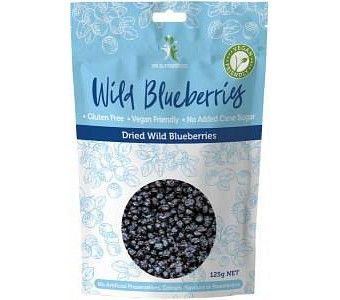 Dr Superfoods Super Wild Blueberries 125g