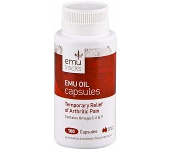 Emu Tracks Emu Oil 750mg 100caps