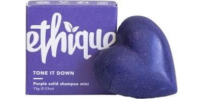 Ethique Solid Shampoo Mini Tone It Down Purple 20x15g