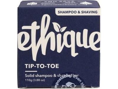 Ethique Solid Shampoo & Shaving Bar Tip to Toe 110g