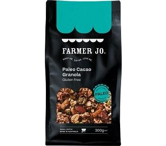 Farmer Jo Paleo Cacao Granola G/F 300g