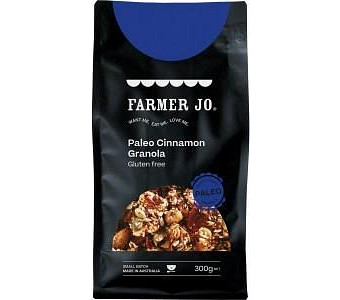 Farmer Jo Paleo Cinnamon Granola G/F 300g