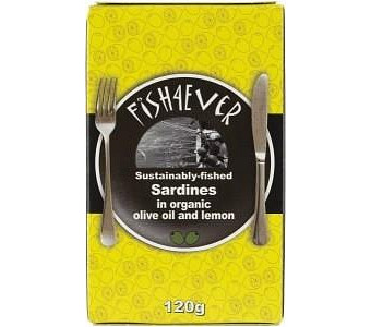 Fish 4 Ever Sardines in Olive Oil & Lemon 120g