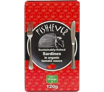 Fish 4 Ever Sardines in Tomato Sauce 120g