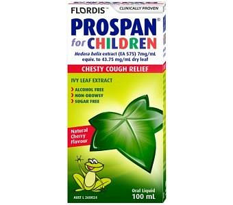 SFI HEALTH Prospan For Children Chesty Cough Relief Cherry Flavour Oral Liquid 100ml