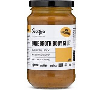 Gevity Rx Bone Broth Body Glue Curry G/F 390g