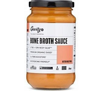 Gevity Rx Bone Broth Sauce Better Belly BBQ G/F 375ml