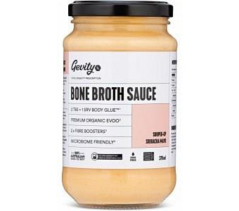 Gevity Rx Souped-Up Sriracha Mayo - Bone Broth Sauce G/F 375ml