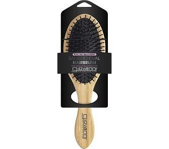 Giovanni Bamboo Hair Brush Oval Nylon Ball Tipped Bristles