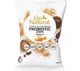 Go Natural HiProtein Veggie Chips Barbecue Flavour 100g