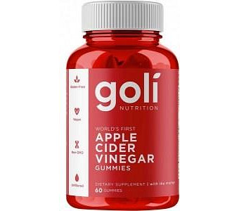 Goli Apple Cider Vinegar Gummies 60Pieces