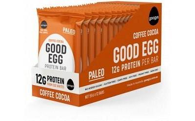Googys Natural Paleo Protein Bar Coffee Cocoa G/F 12x55g