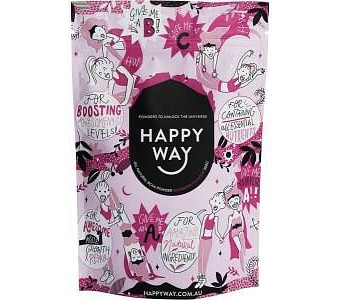 Happy Way BCAA Powder Raspberry 300g