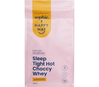 Happy Way Sophie's Sleep Tight Hot Choccy Whey 200g