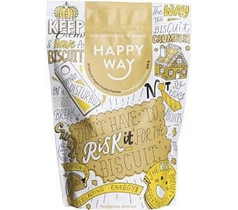 Happy Way Vegan Protein Powder Caramel Biscuit 500g