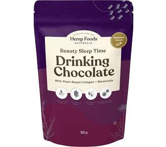 Hemp Foods Australia Drinking Chocolate Beauty Sleep Time 112g