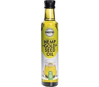 Hemp Foods Australia Organic Hemp Gold Seed Oil Contains Omega 3, 6 & 9 6x250ml