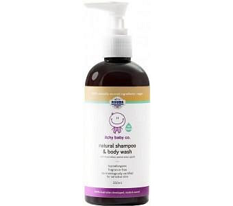 Itchy Baby Co Natural Shampoo & Body Wash 250ml