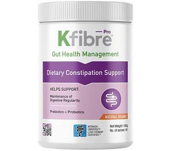 KFIBRE Pro Dietary Constipation Support Natural Orange Tub 160g