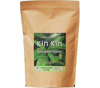 Kin Kin Naturals Eco Dishwasher Powder Lime & Lemon Myrtle 2.5kg Pouch