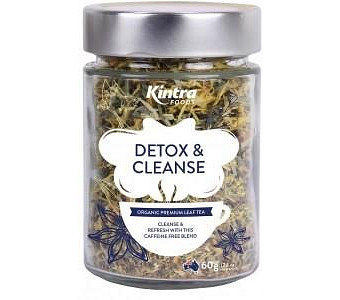 Kintra Foods Detox Cleanse Leaf Tea 60g Jar