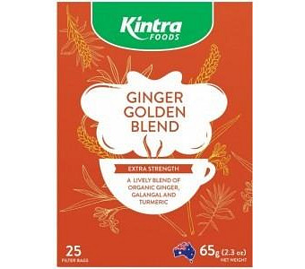 Kintra Foods Ginger Golden Blend Tea 25Teabags