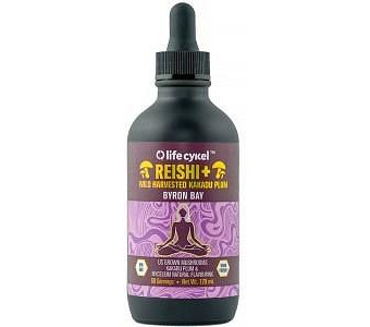 Life Cykel Reishi+ Mushroom Wild Harvested Kakadu Plum 120ml