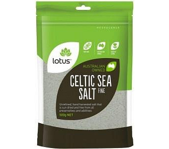 Lotus Celtic Sea Salt - Fine  500gm