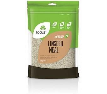Lotus Organic Linseed (Flaxseed) Meal G/F 450g