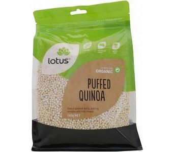 Lotus Organic Quinoa Puffed G/F 160g
