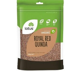 Lotus Organic Red Quinoa Grain 500gm