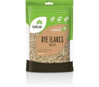 Lotus Organic Rye Flakes  250gm