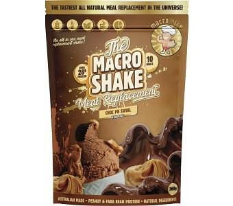 Macro Mike The Macro Shake Meal Replacement Choc Peanut Swirl 560g